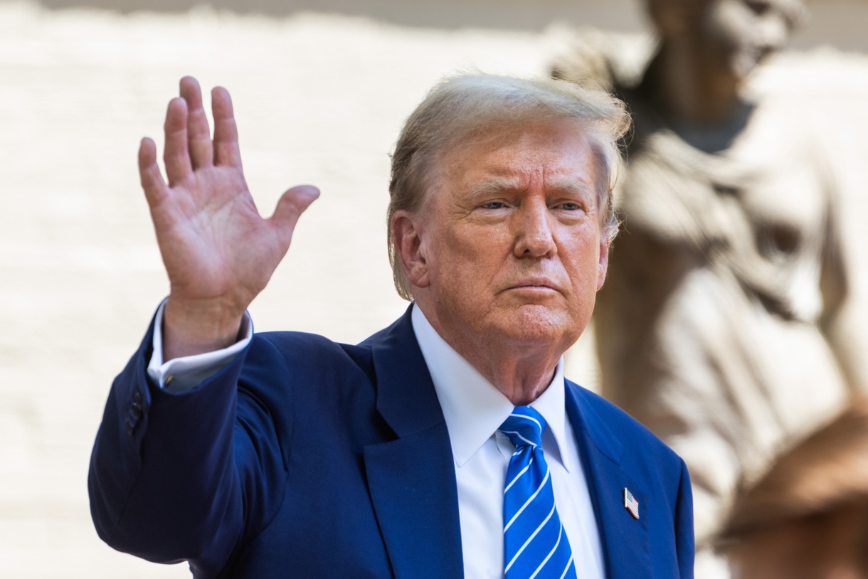 El expresidente de Estados Unidos, Donald J. Trump. (Fotografía de archivo de Jim Lo Scalzo de la agencia EFE/EPA)