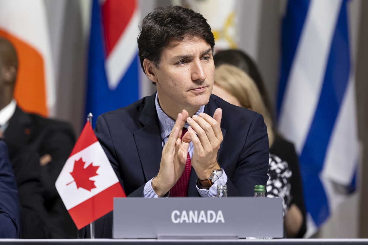 Fotografía de archivo del primer ministro canadiense, Justin Trudeau. (EFE/EPA/Urs Flueeler)