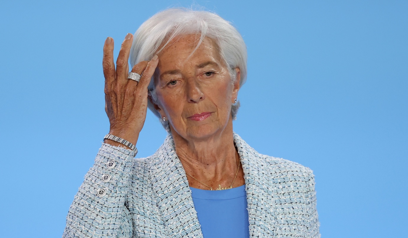 Imagen de archivo de la presidenta del Banco Central Europeo (BCE), Christine Lagarde. (Foto: EFE/EPA/Friedemann Vogel)