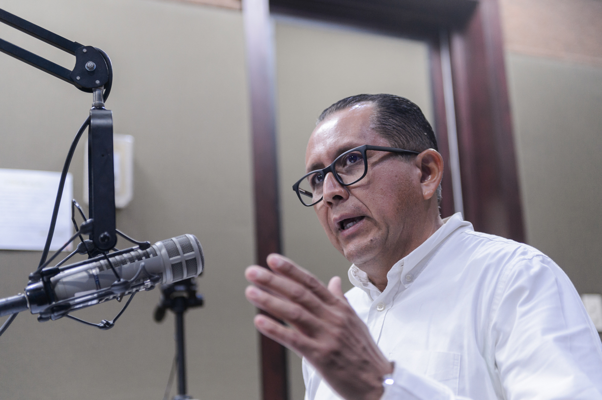 Mario Guillermo de Anda Chávez, director general de Educación Superior de la Universidad de Colima. (Foto de la Dirección General de Prensa de la UdeC)