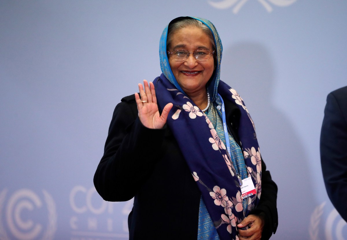 La primera ministra de Bangladesh, Sheikh Hasina. (Foto archivo de Zipi de la agencia EFE)