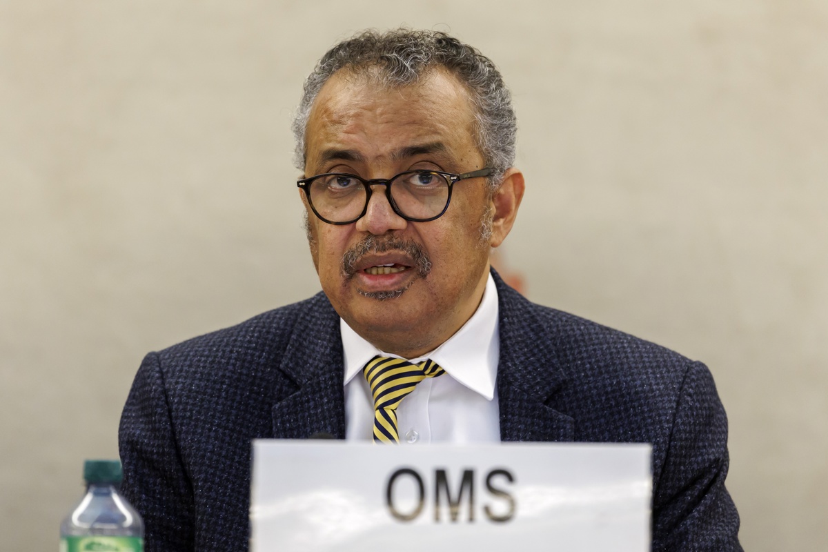 Foto de archivo del director general de la OMS, Tedros Adhanom Ghebreyesus. (Foto de Salvatore Di Nolfi de la agencia EFE/EPA)