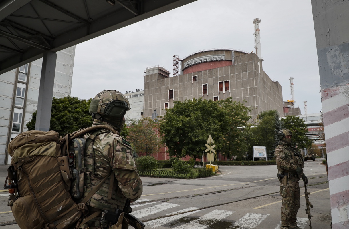 Foto archivo. Central nuclear Zaporizhzhia. (Foto de Yuri Kochetkov de la agencia EFE/EPA)