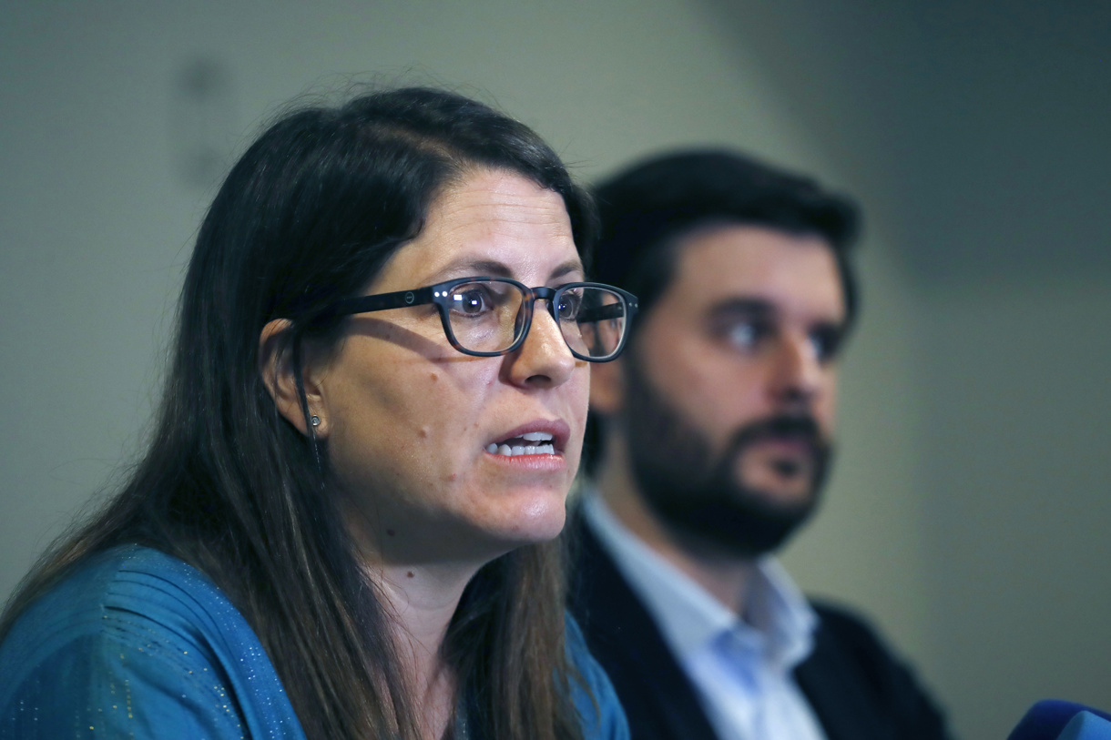 Fotografía de archivo en donde se ve a la directora para las Américas de Human Rights Watch, la colombiana Juanita Goebertus. (Foto de Rodrigo Sura de la agencia EFE)