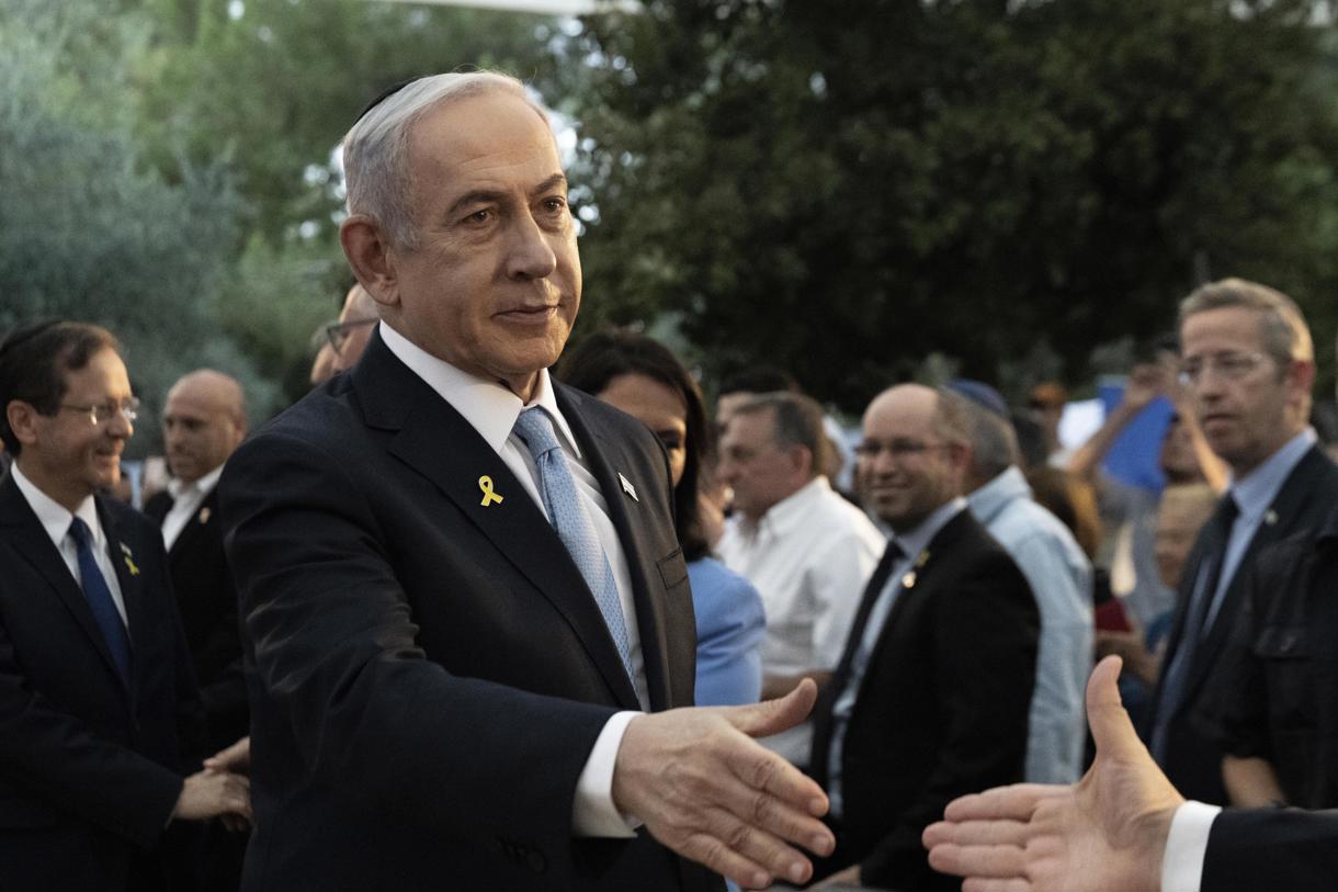 El primer ministro israelí, Benjamín Netanyahu. (Foto de Naama Grynbaum EFE/EPA/pool)