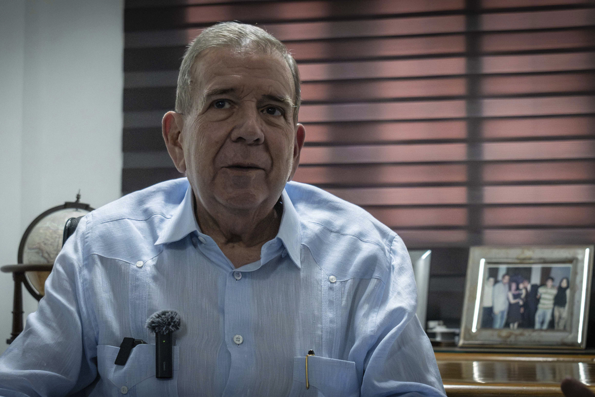 Fotografía de archivo del abanderado de la oposición venezolana, Edmundo González Urrutia. (Foto de Luis Carlos Sánchez de la agencia EFE)