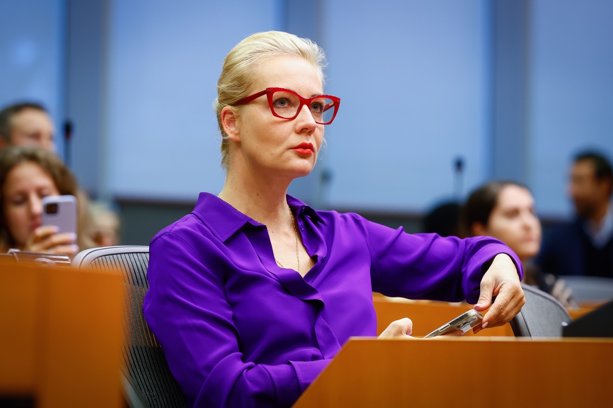 Yulia Navalnaya. (Foto archivo Stephanie Lecocq de la agencia EFE/EPA)