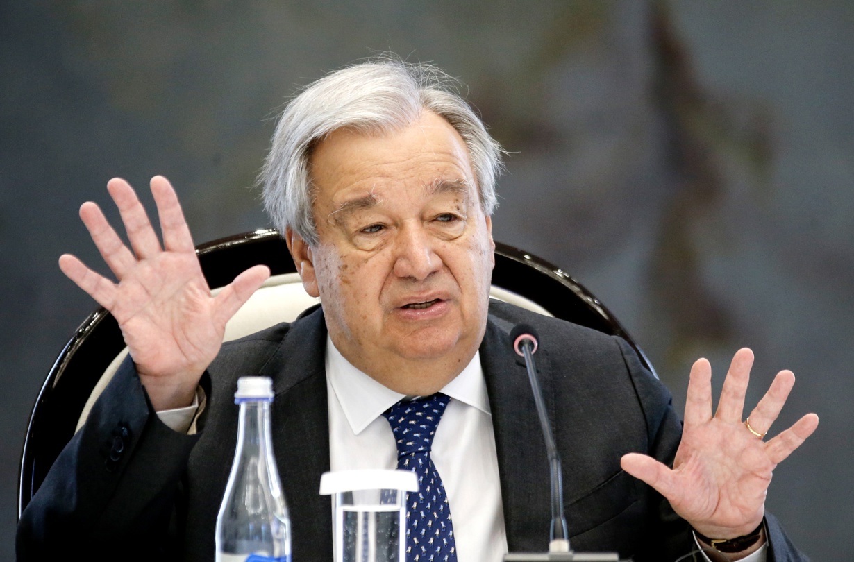 El secretario general de la ONU, António Guterres. (Fotografía de archivo de Igor Kovalenko de la agencia EFE)