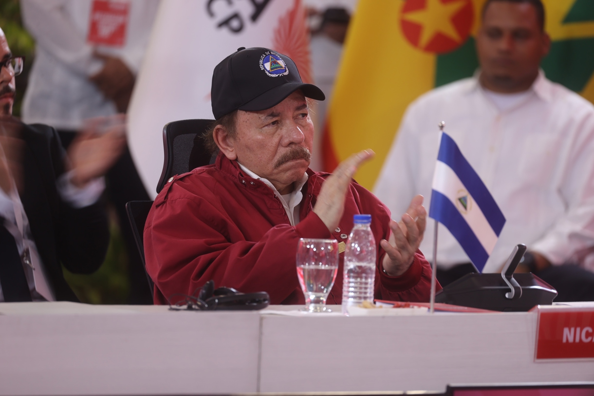 Fotografía de archivo en donde aparece el presidente de Nicaragua, Daniel Ortega. (Foto de Miguel Gutiérrez de la agencia EFE)