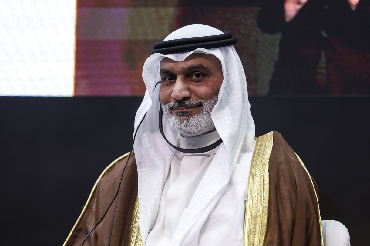 El secretario general de la Organización de los Países Exportadores de Petróleo (OPEP), el kuwaití Haitham al Ghais, asiste a la inauguración del congreso Río, Petróleo, Gas y Energía (ROG-e) este lunes 23 de septiembre de 2024, en Río de Janeiro (Brasil). (Foto de Antonio Lacerda de la agencia EFE)