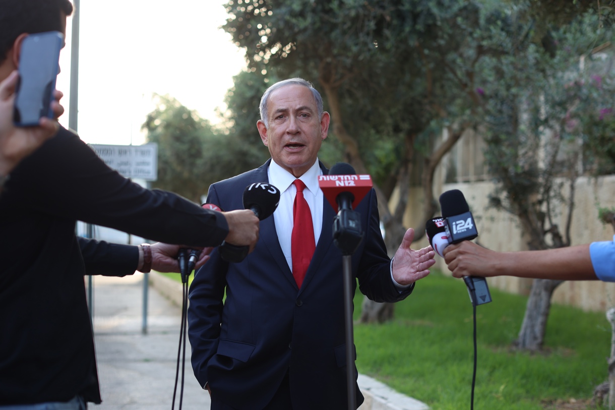 El primer ministro israelí, Benjamín Netanyahu. (Foto de Abir Sultan de la agencia EFE/EPA)