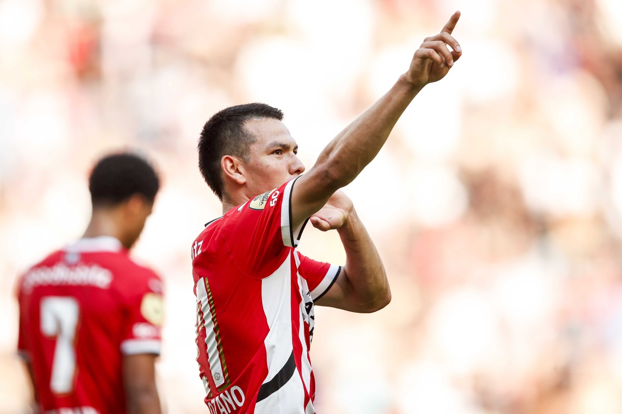 Hirving Lozano. (Foto de Bart Stoutjesdijk de la agencia EFE/EPA)