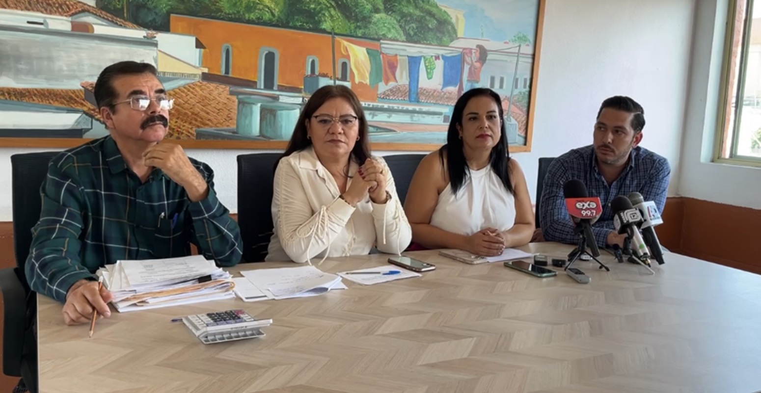 (Video: Captura de Pantalla de la conferencia de prensa de la alcaldesa del municipio de Cuauhtémoc, Guadalupe Solís)