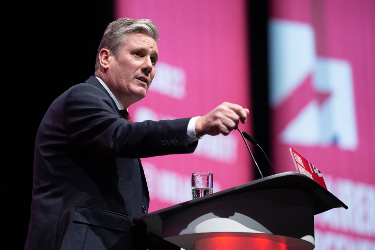 El primer ministro del Reino Unido, Keir Starmer. (Foto de Adam Vaughan de la agencia EFE/EPA)