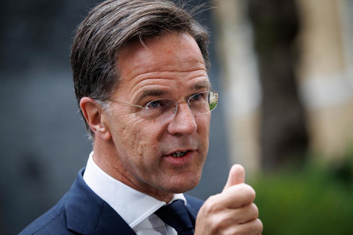 El secretario general de la OTAN, Mark Rutte, el 10/10/2024. (Foto de Tolga Akmen de la agencia EFE/EPA)