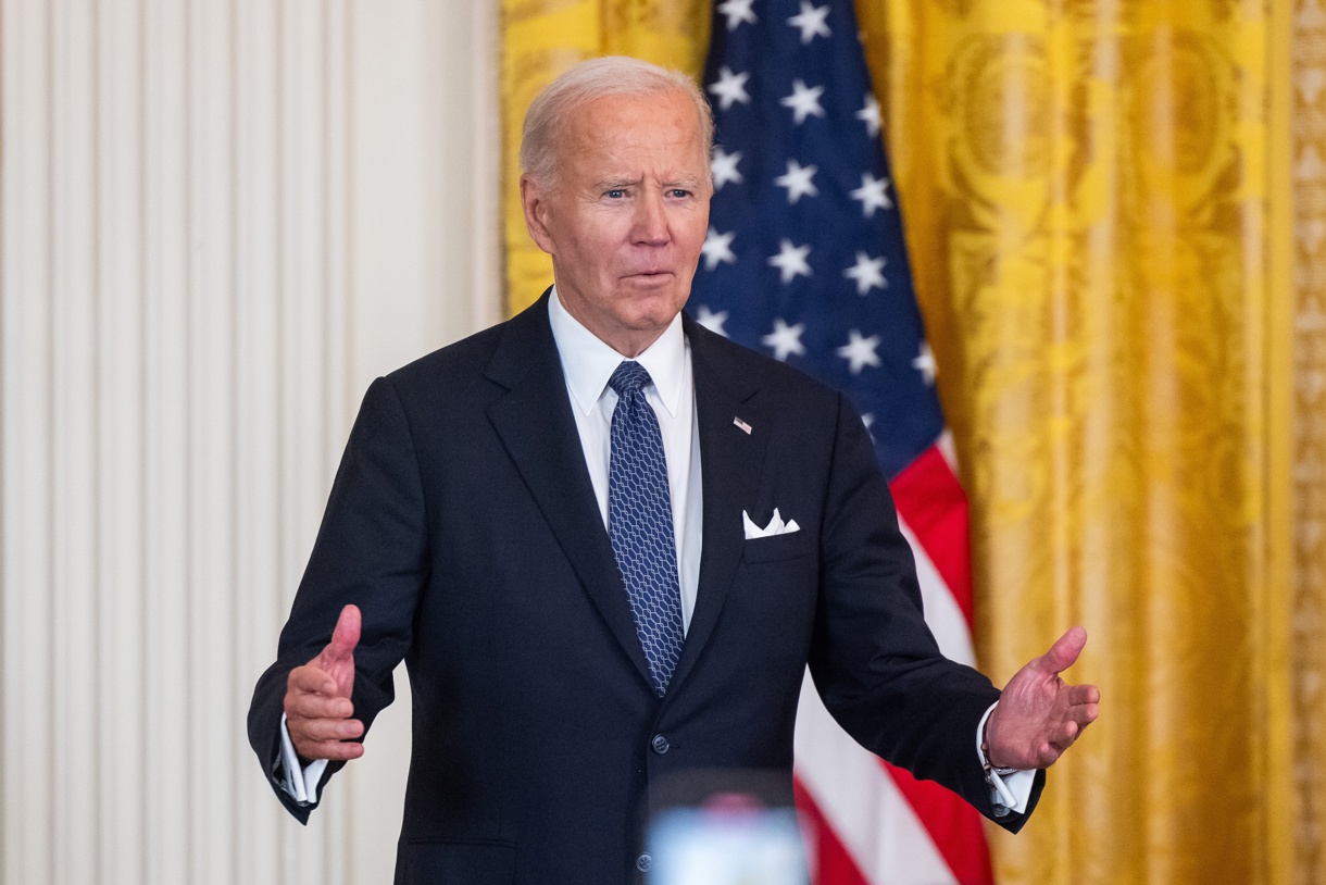 El presidente de Estados Unidos, Joe Biden. (Foto de Jim Scalzo de la agencia EFE)