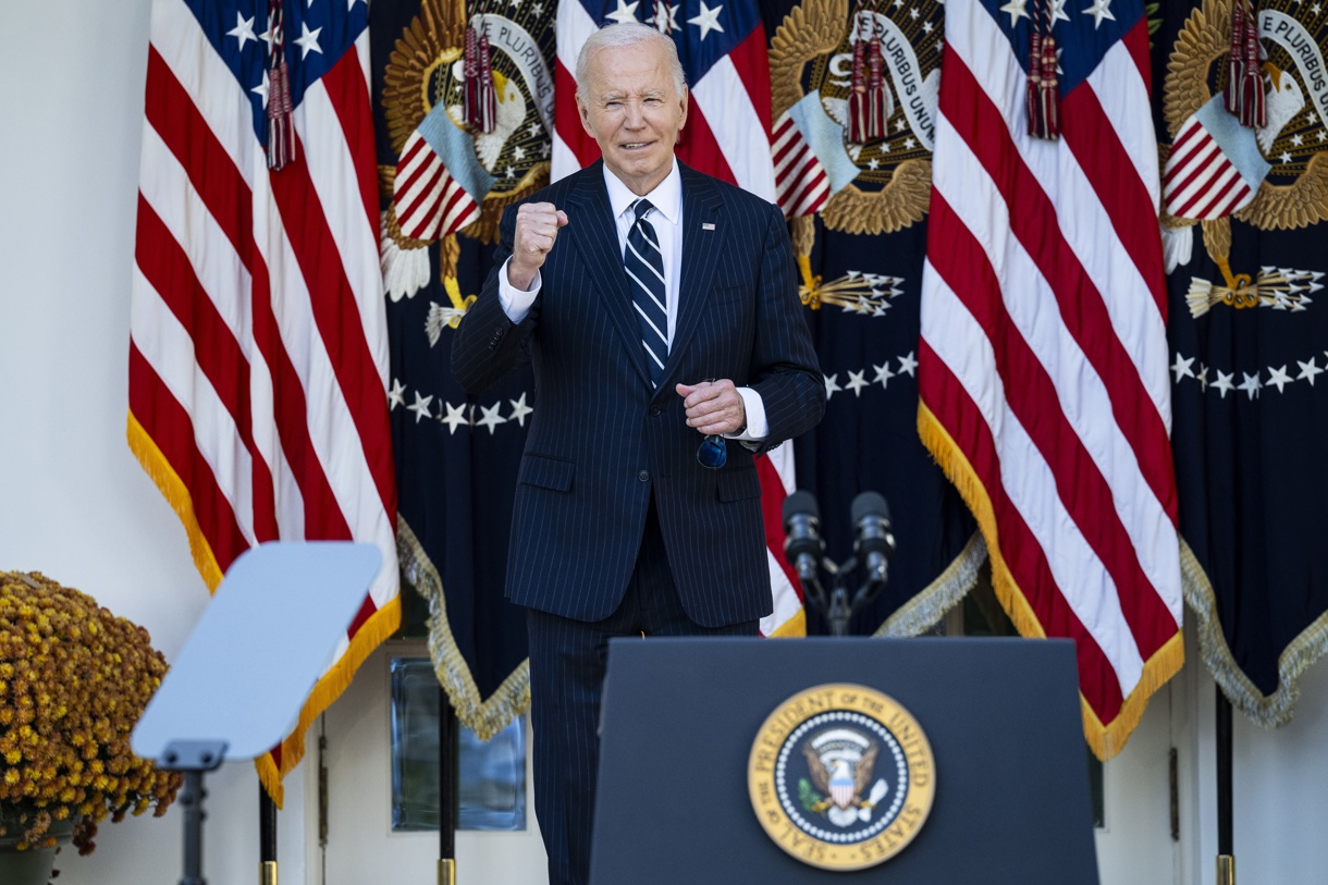 Fotografía del presidente de Estados Unidos, Joe Biden. (Foto de Grame Sloan de la agencia EFE)