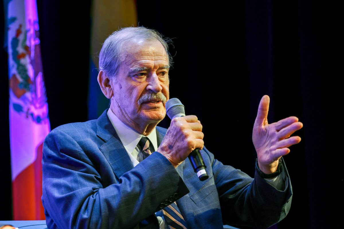 El expresidente de México, Vicente Fox. Imagen de archivo. (Foto de Giorgio Viera de la agencia EFE)