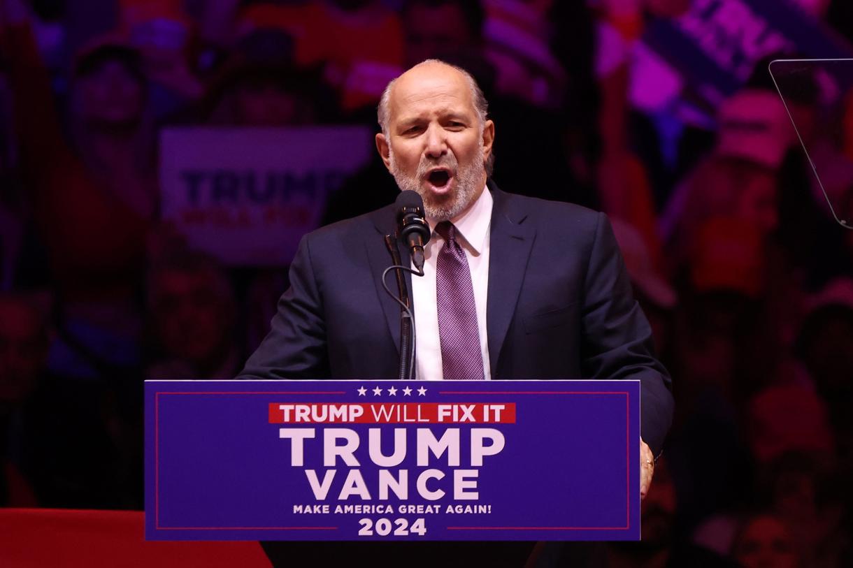 Fotografía de archivo en donde se ve a Howard Lutnick, presidente y CEO de Cantor Fitzgerald, ahora nombrado secretario de Comercio para la segunda Administración de Donald Trump. (Foto de Sarah Yenesel de la agencia EFE)