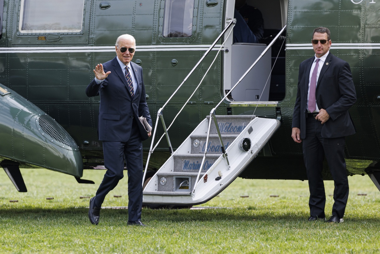 Fotografía del presidente estadounidense, Joe Biden. (Foto de Aaron Schwartz de la agencia EFE)