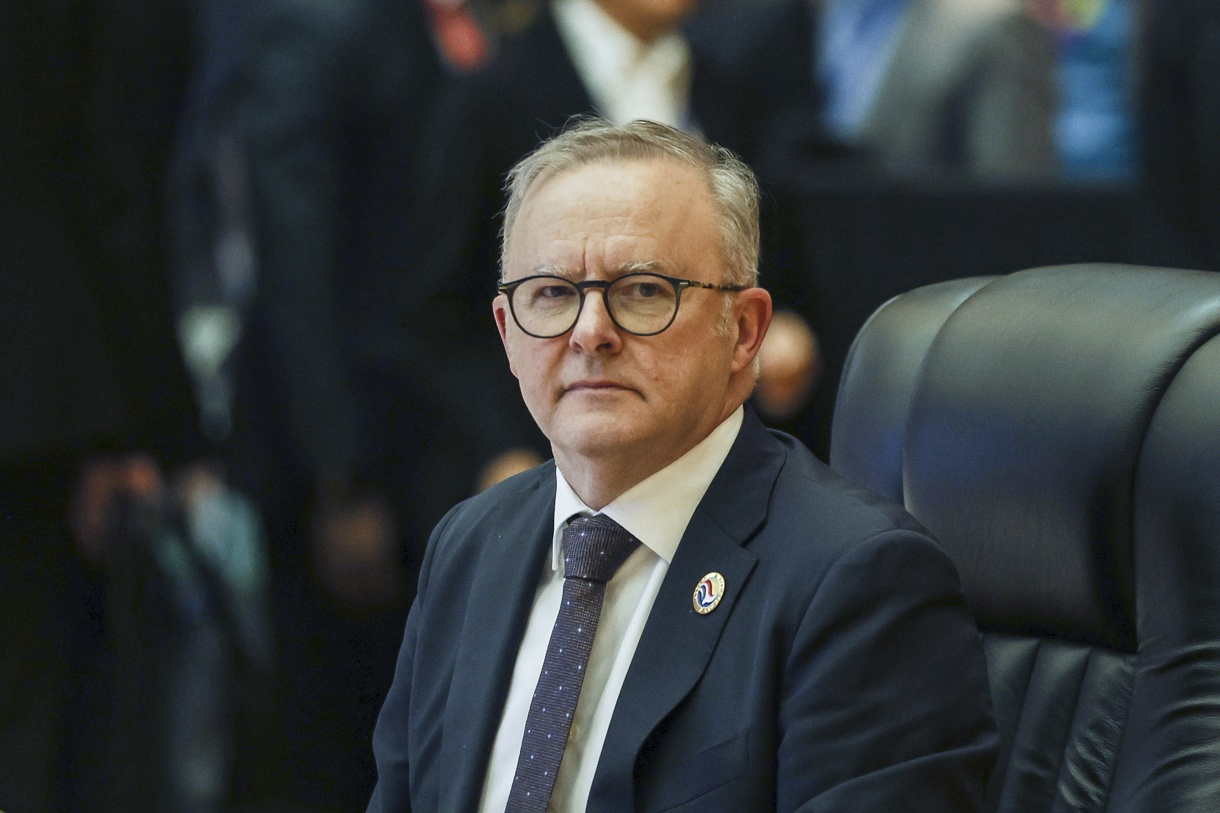 Fotografía de archivo del primer ministro de Australia, Anthony Albanese. (Foto de Rungroj Yongrit de la agencia EFE/EPA)