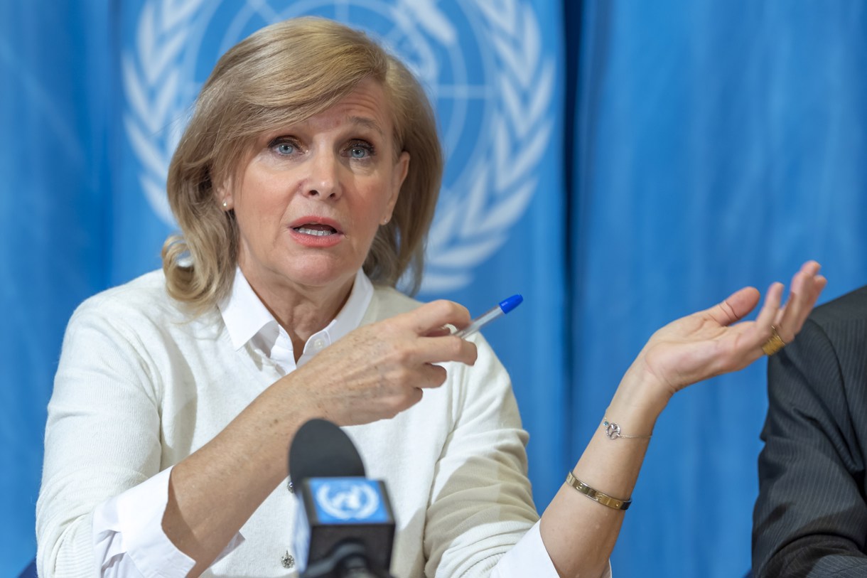 La directora del Departamento de Medio Ambiente, Cambio Climático y Salud, María Neira. (Foto de Martial Trezzini de la agencia EFE/EPA)