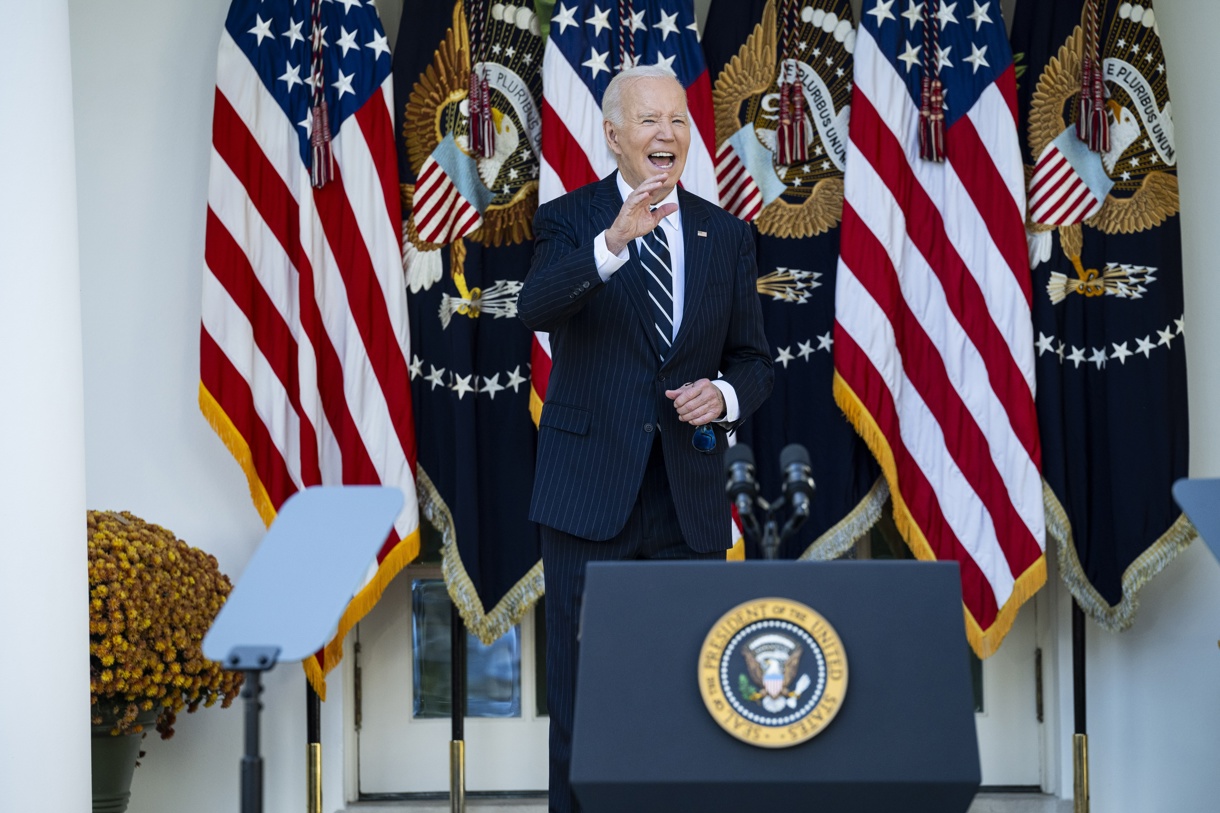 Fotografía del presidente de Estados Unidos, Joe Biden. (Foto Graeme Sloan de la agencia EFE)