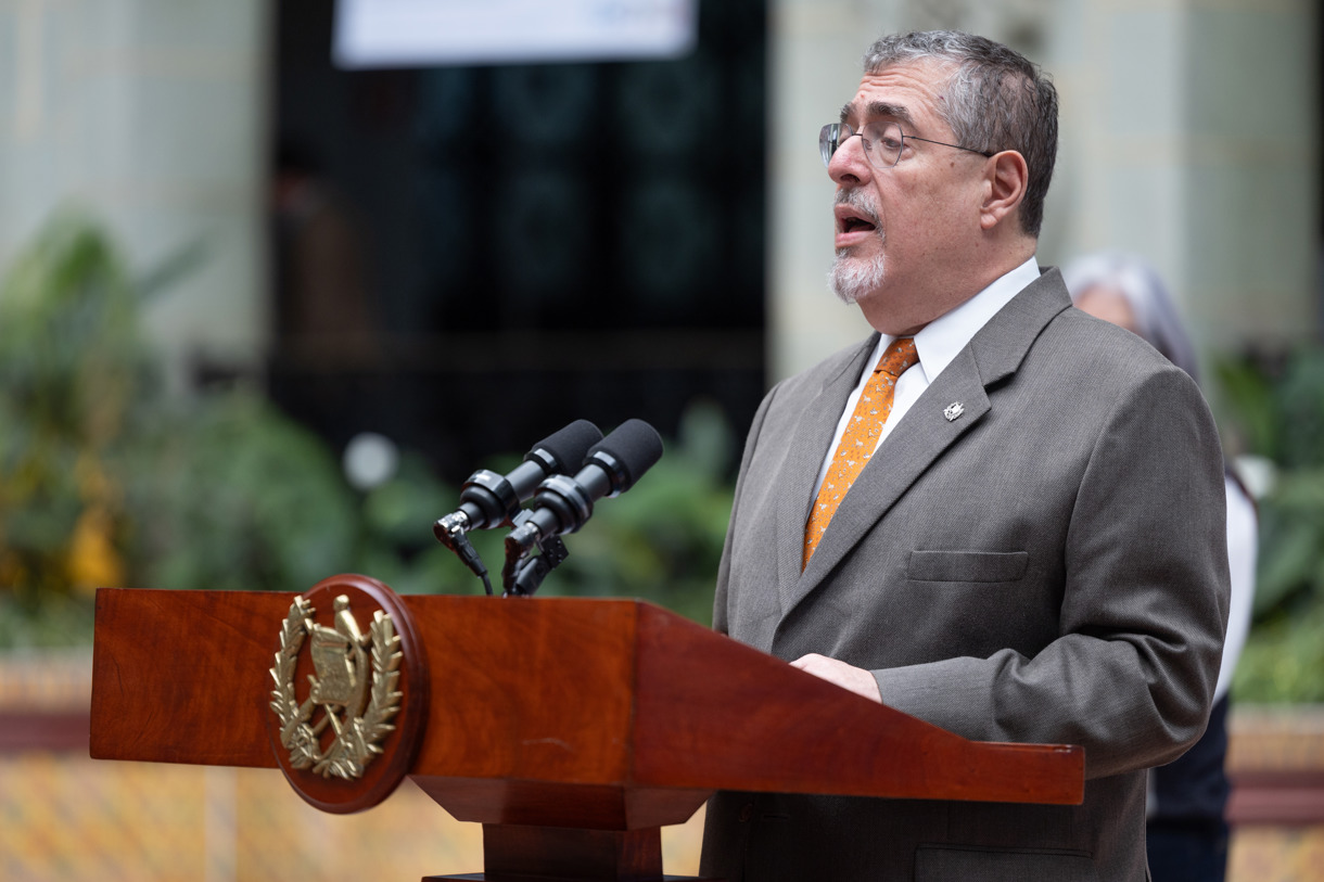 Fotografía de archivo del presidente de Guatemala, Bernardo Arévalo de León. (Foto de David Toro de la agencia EFE)