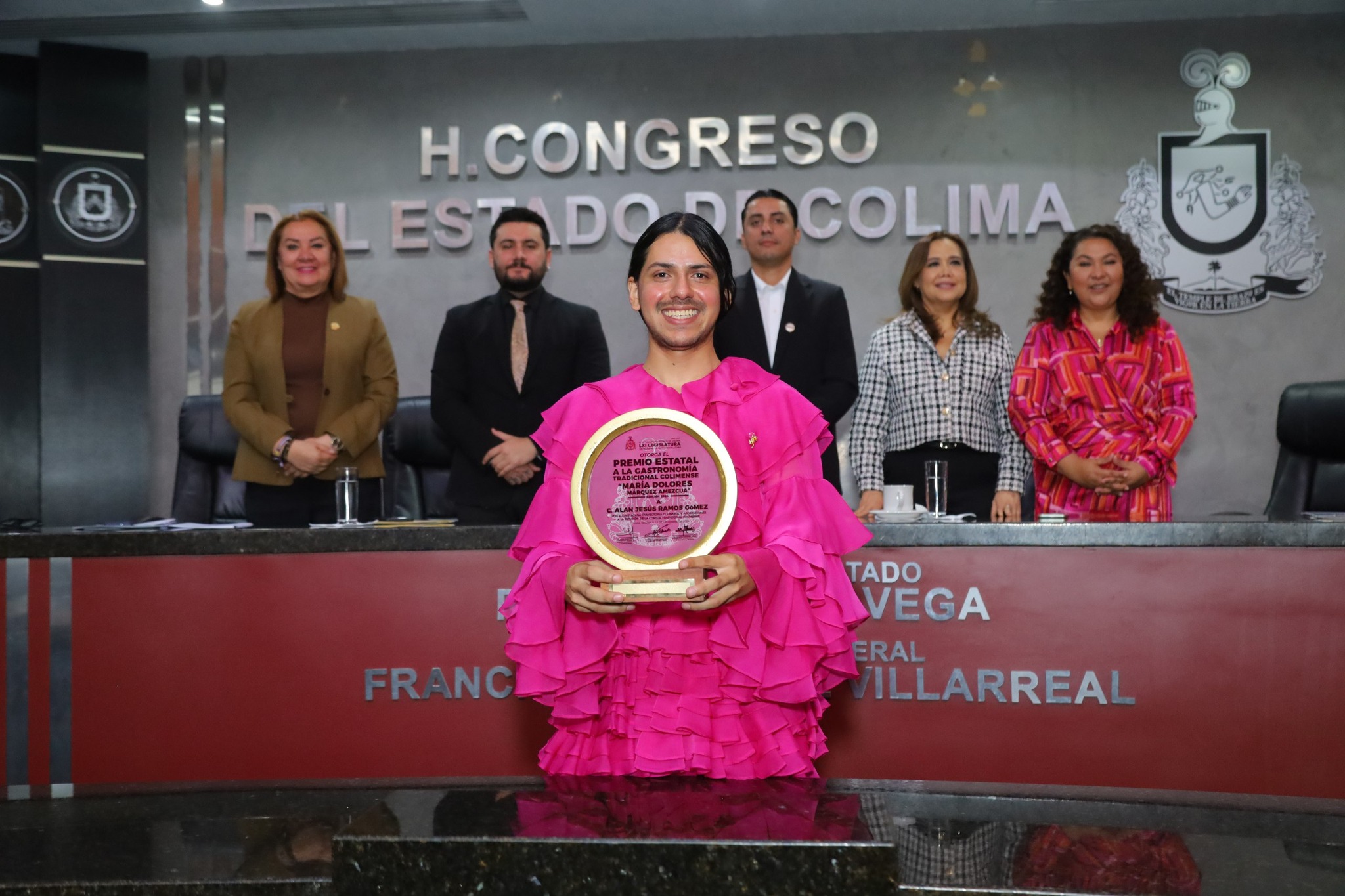 Alan Ramos en una foto proporcionada por el Congreso del Estado.