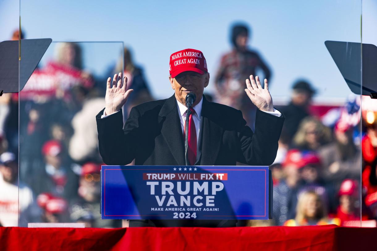 Fotografía del presidente electo de Estados Unidos, Donald Trump. (Foto de Jim Lo Scalzo de la agencia EFE)