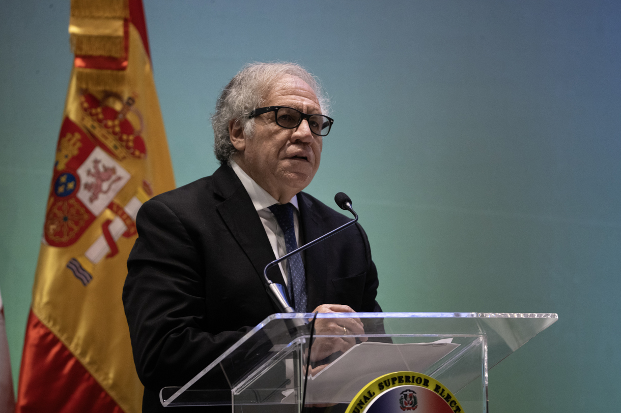 Fotografía del secretario general de la Organización de los Estados Americanos (OEA), Luis Almagro. (Foto de Orlando Barría de la agencia EFE)