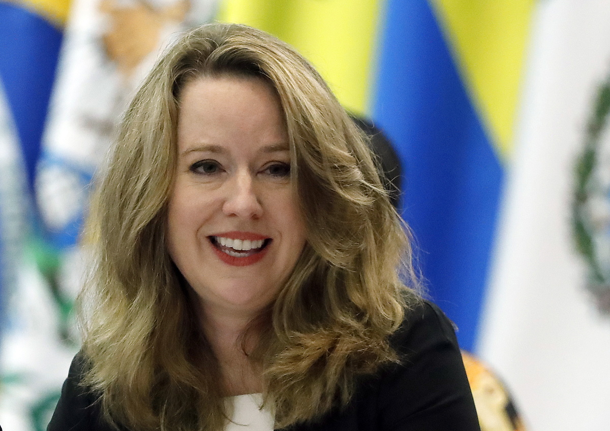 La directora general de la Organización Internacional para las Migraciones (OIM) Amy Pope. (Foto de archivo de Mario Guzmán de la agencia EFE)