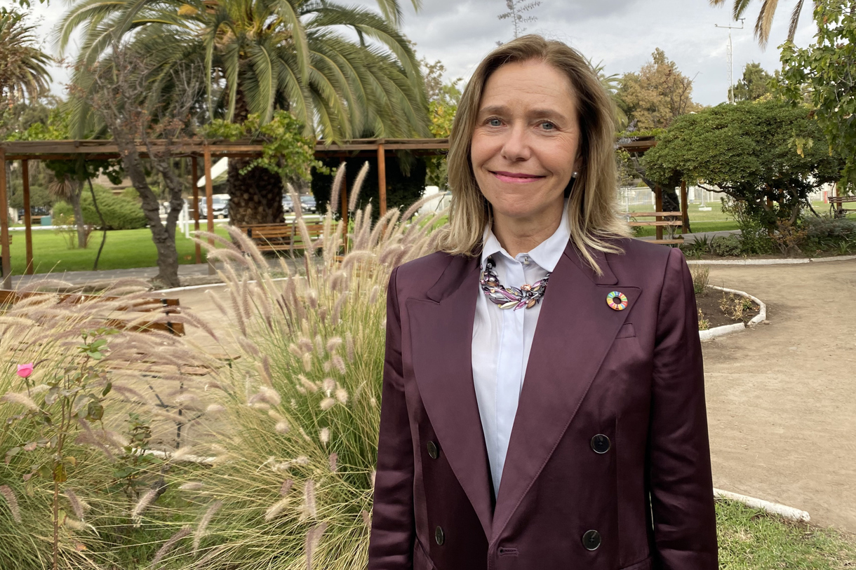 La secretaria general de la Organización Meteorológica Mundial (OMM), Celeste Saulo. (Foto de archivo de Andrea Sanz de la agencia EFE)