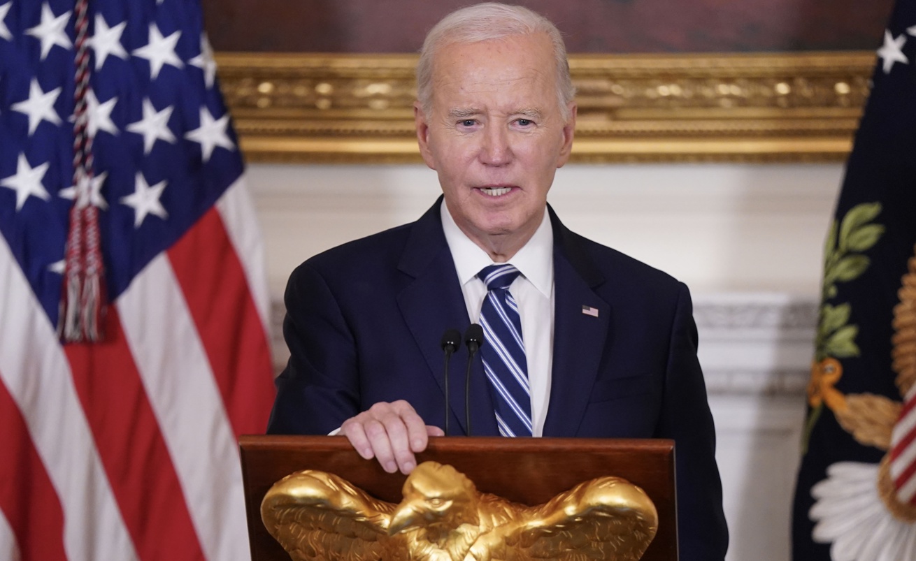 Fotografía del 5 de enero de 2025 del presidente de EUA, Joe Biden. (Foto de Leigh Vogel de la agencia EFE/POOL)