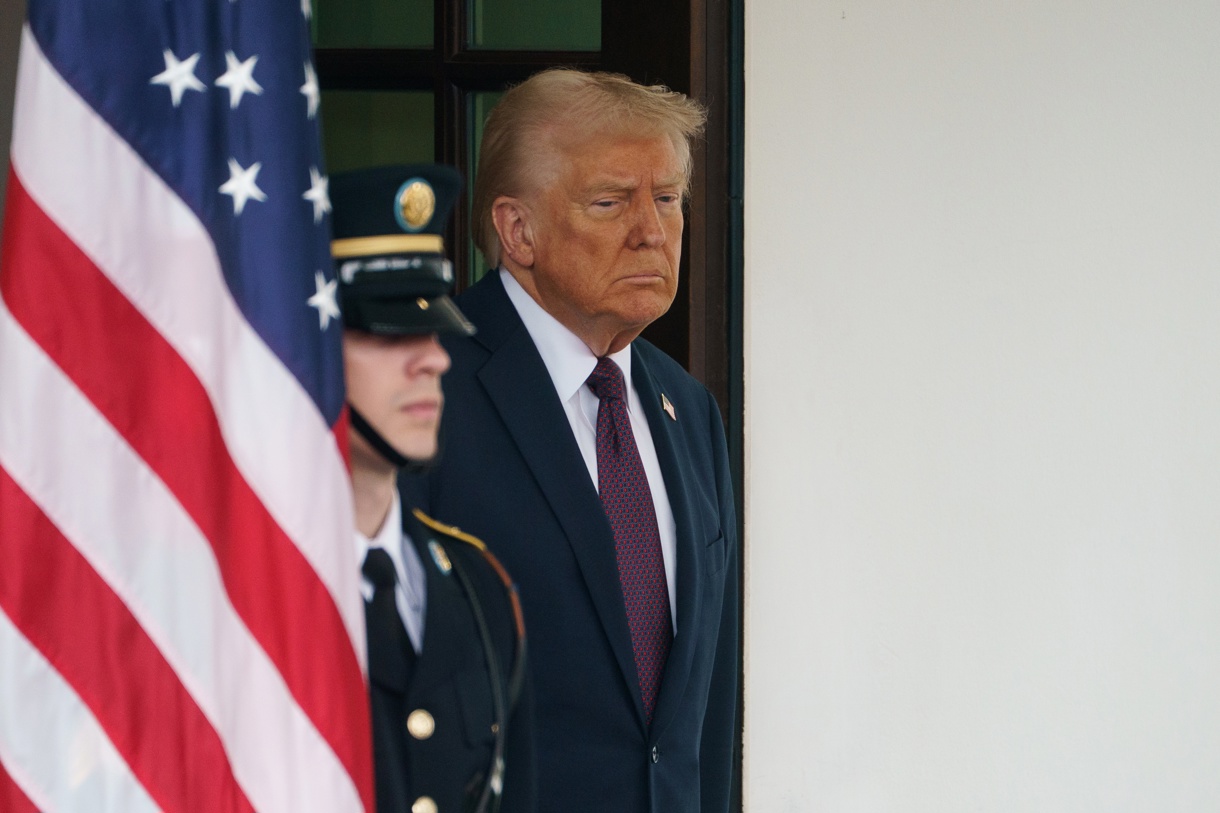 El presidente de EUA, Donald Trump, en la Casa Blanca, Washington, DC, EUA, 27 de febrero de 2025. (Foto de Will Oliver de Reino Unido EFE/EPA)