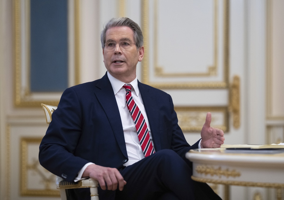 El secretario del Tesoro de EUA, Scott Bessent. (Foto de Stringer de la agencia EFE)