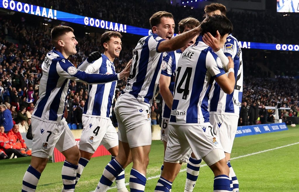 Avanza la Real Sociedad a Semifinales tras derrotar 2-0 al Osasuna