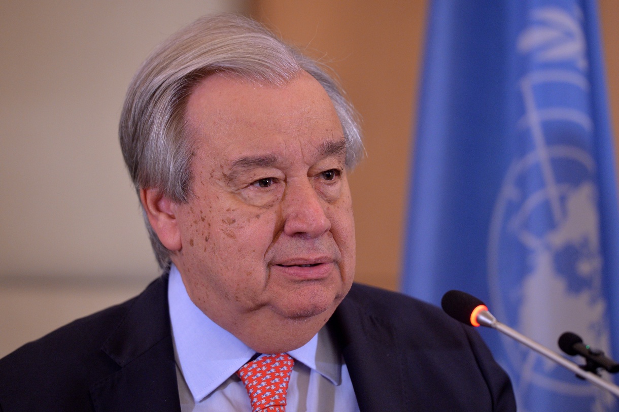 Fotografía del secretario general de la ONU, António Guterres. (Foto de Wael Hamzeh de la agencia EFE)