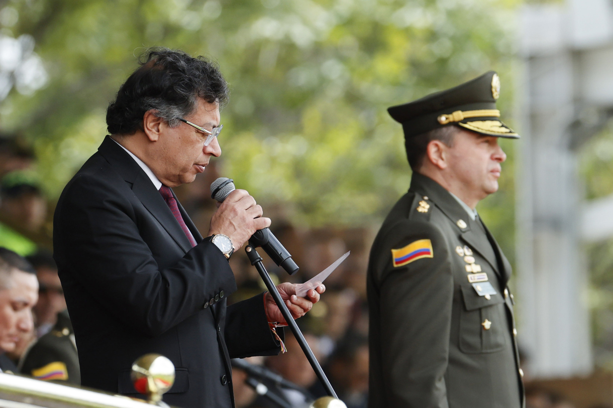 El presidente de Colombia, Gustavo Petro. (Foto de Mauricio Dueñas Castañeda de la agencia EFE)