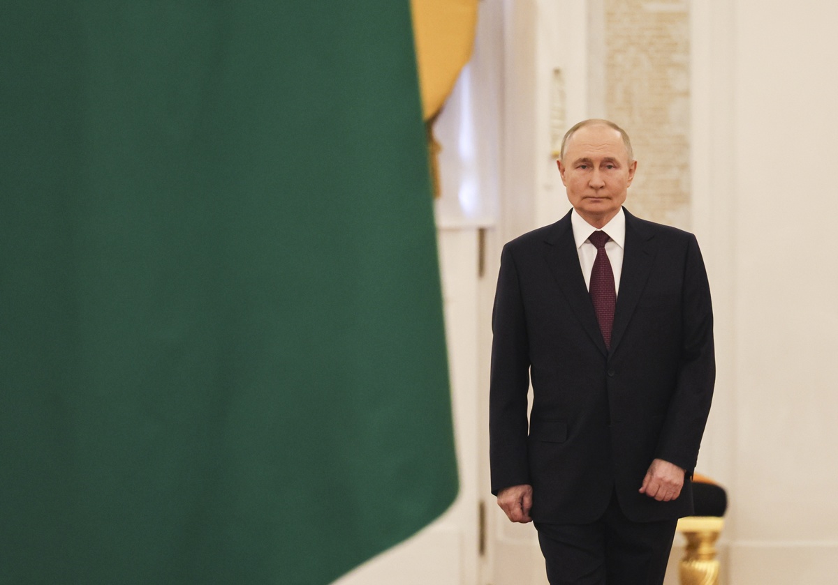 El presidente ruso Vladimir Putin. (Foto Yuri Kochetkov de la agencia EFE/EPA)