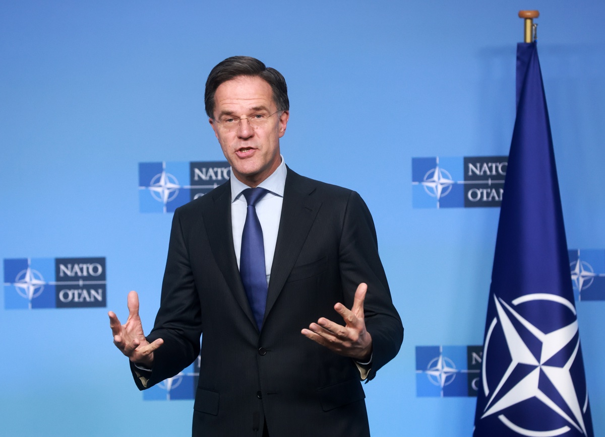 El Secretario General de la OTAN, Mark Rutte. (Foto de Olivier Hoslet de la agencia EFE/EPA)