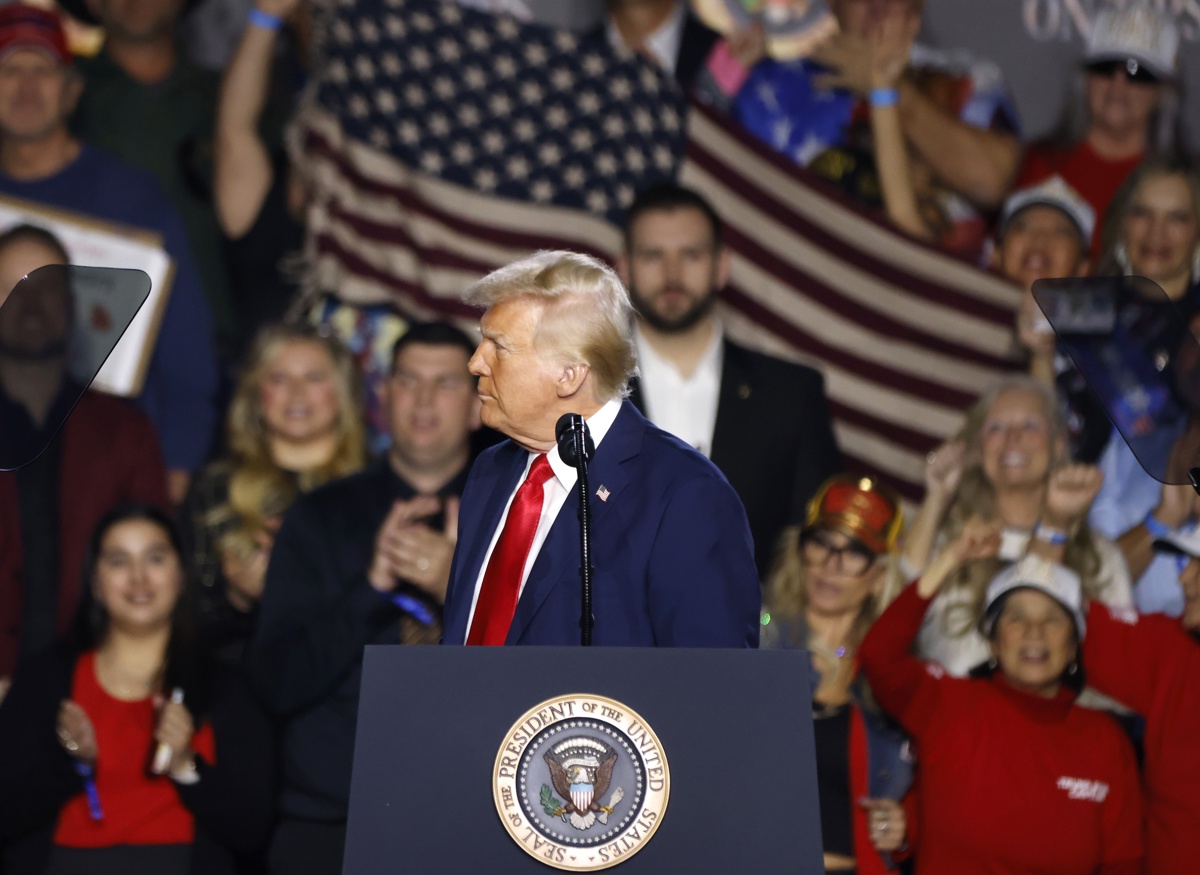 Foto de archivo del presidente de Estados Unidos Donald J. Trump. (Foto de Bizuayehu Tesfaye de la agencia EFE)