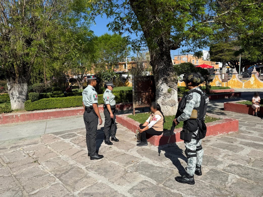 Foto proporcionada por la Guardia Nacional.