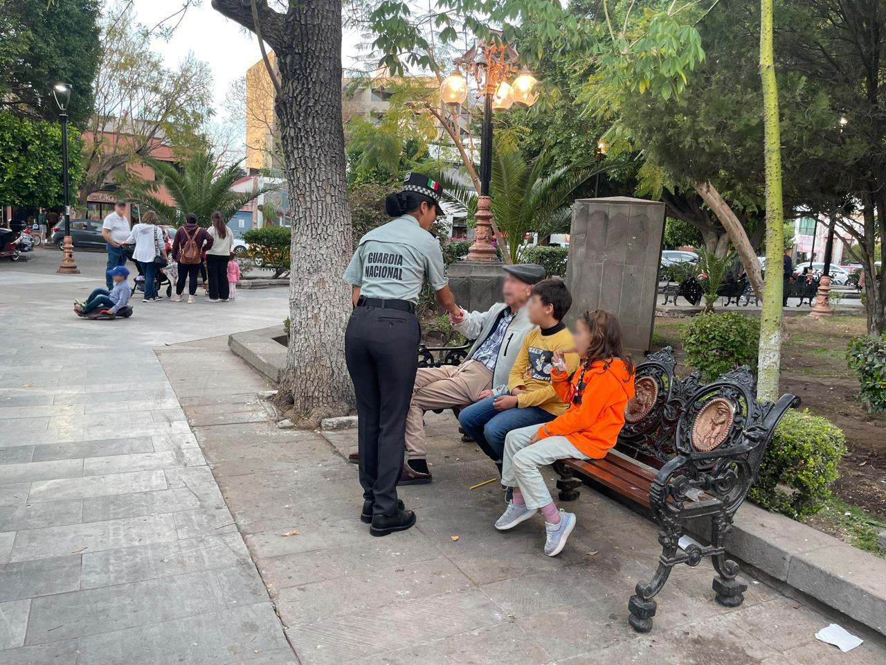 Foto proporcionada por la Guardia Nacional.