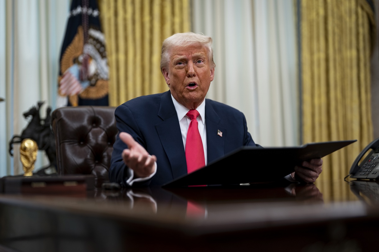 Fotografía del presidente de Estados Unidos, Donald Trup. (Foto de Al Drago de la agencia EFE)