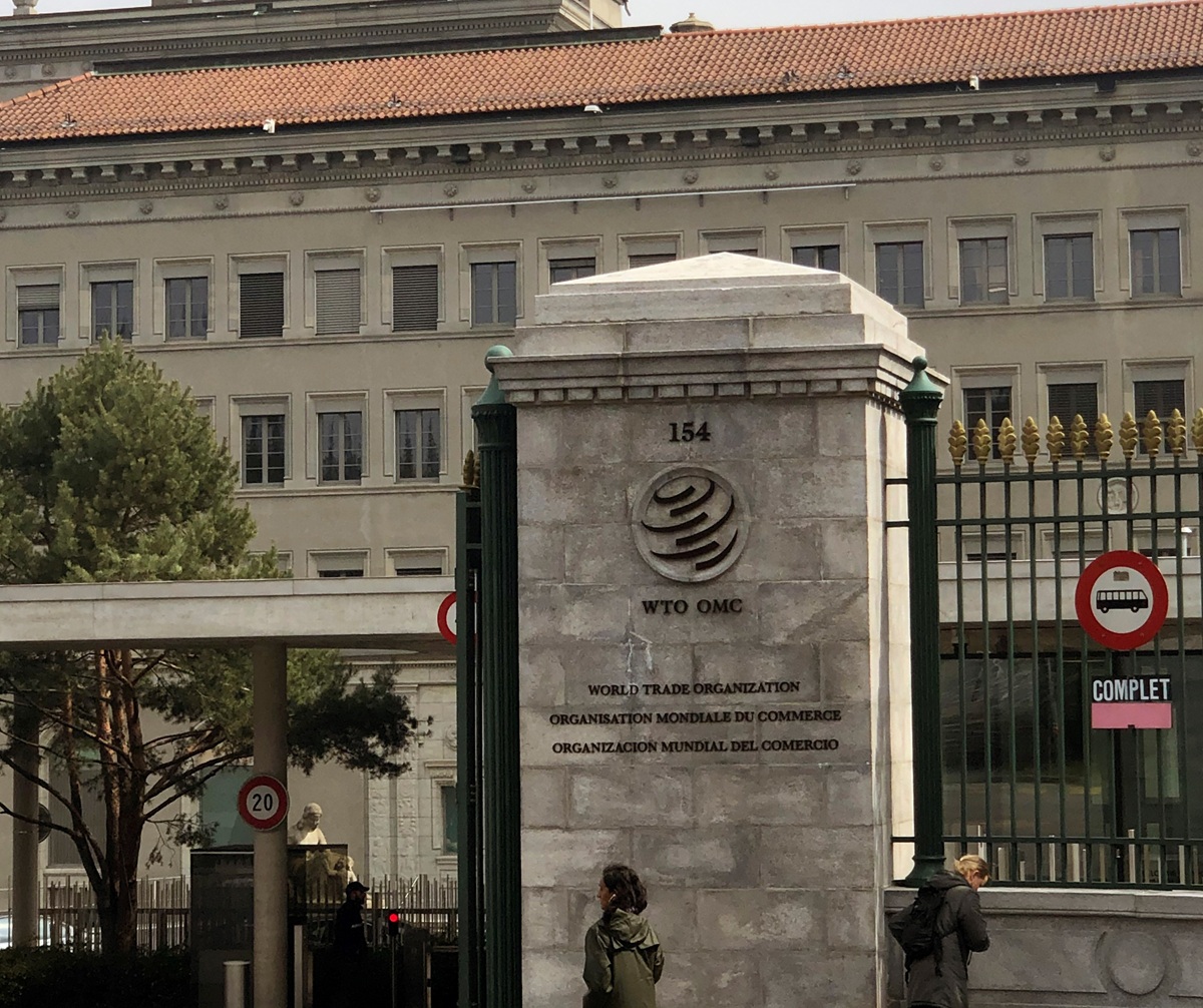 Sede de la OMC en Ginebra en una imagen de archivo. (Foto de Antonio Broto de la agencia EFE)