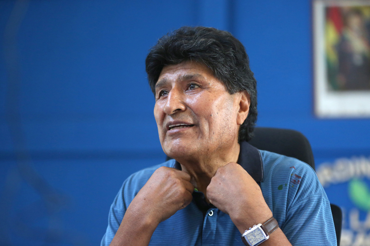 Fotografía de archivo del expresidente Evo Morales (2006-2019). (Foto de Luis Gandarillas de la agencia EFE)