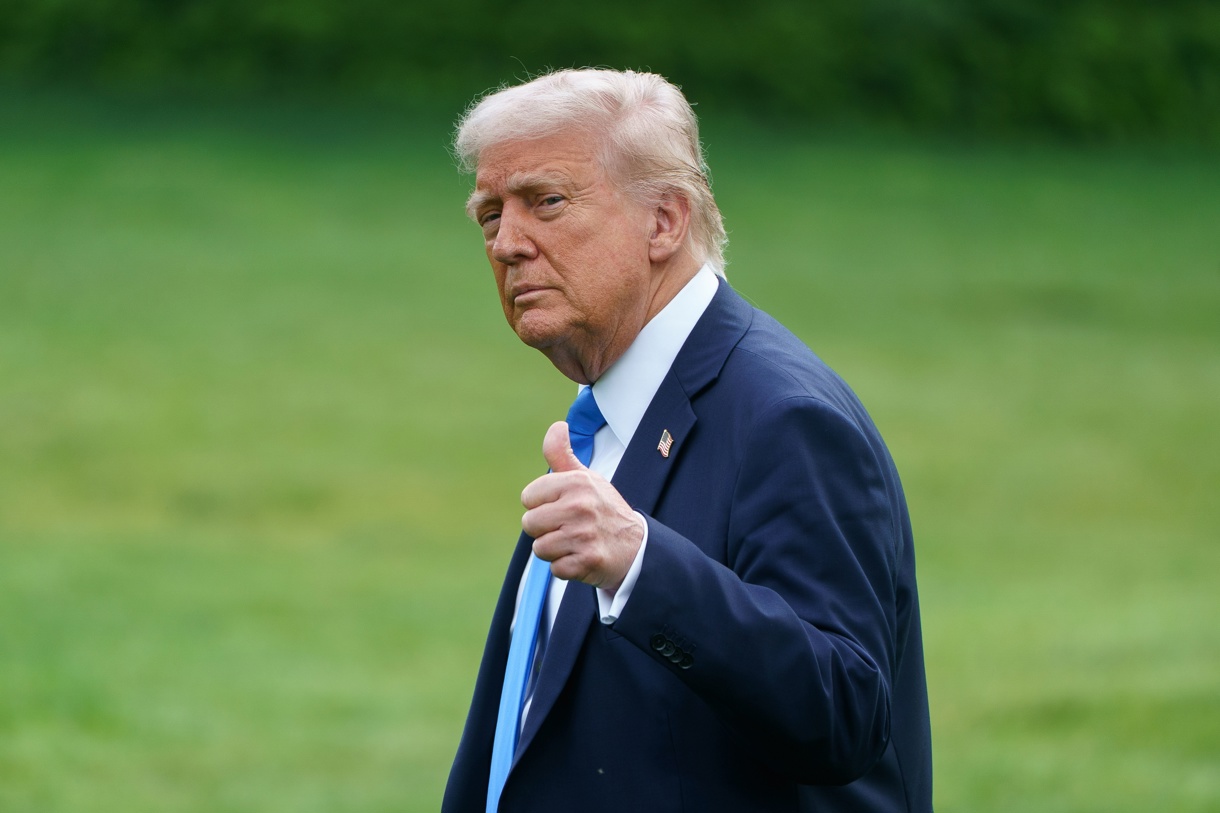 Foto de archivo del presidente de EUA Donald Trump. (Foto de Will Oliver de la agencia EFE)