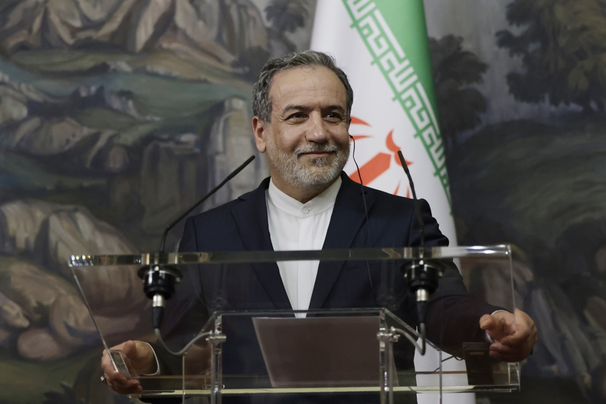 Fotografía de archivo del ministro de Asuntos Exteriores de Irán, Abbas Araghchi, en Moscú (Rusia). (Foto de Tatyana Makeyeva/Pool/EFE)