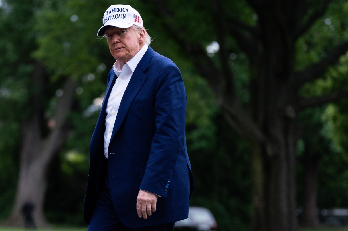 El presidente de Estados Unidos, Donald Trump. (Foto de Tierney L Cross de la agencia EFE/EPA/POOL)